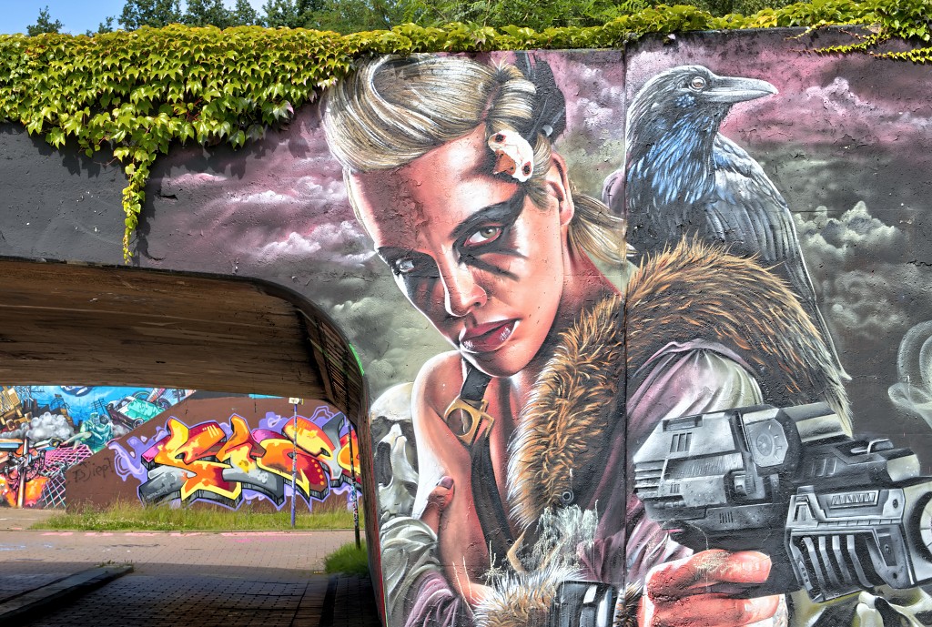 graffiti eindhoven hdr urbex art kunst kunstwerk mural murals berenkuil straatkunst